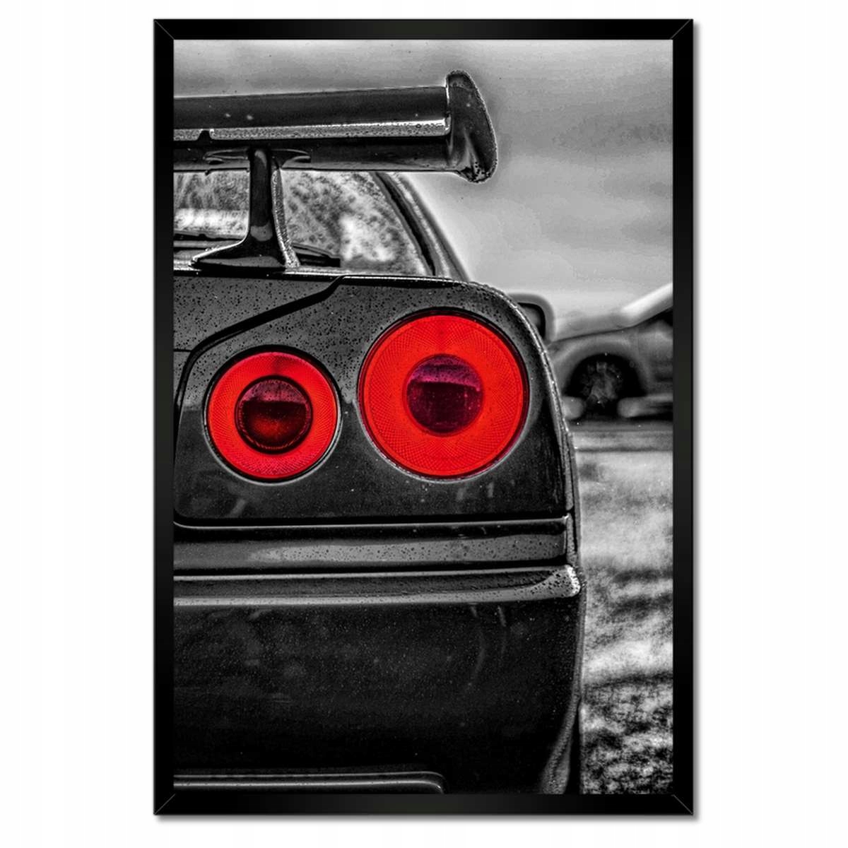 Plakáty v rámu 40x60 Sportovní Nissan Gtr Lampy