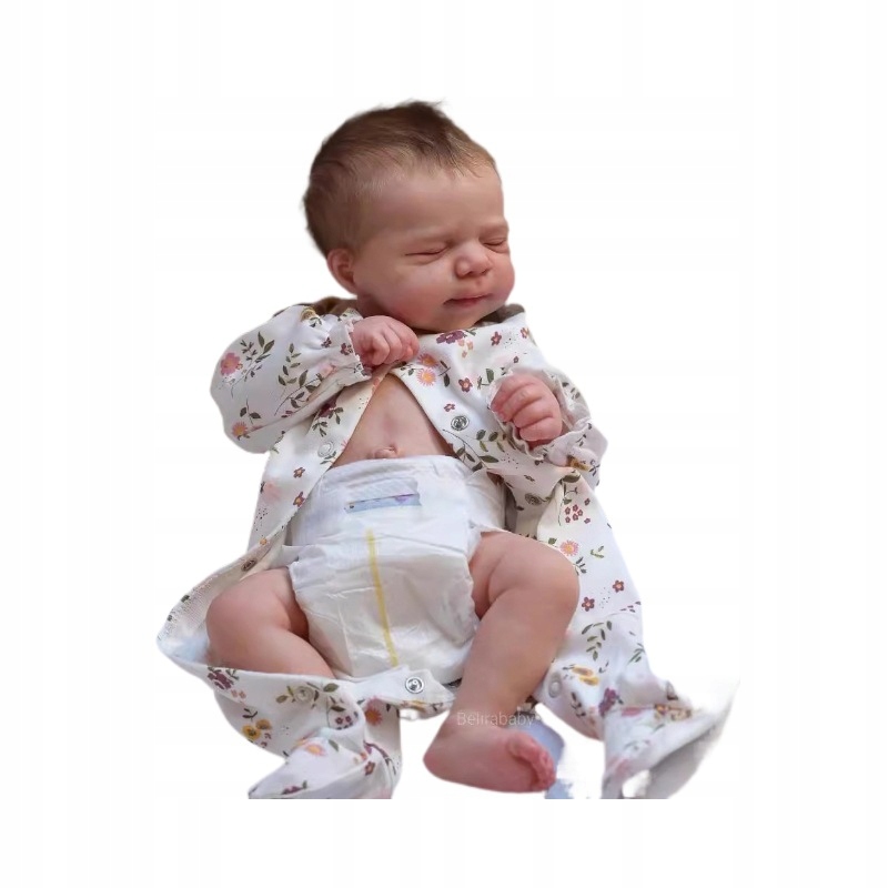 Śpiąca Lalka Reborn Jak Prawdziwe Niemowlę 49 CM