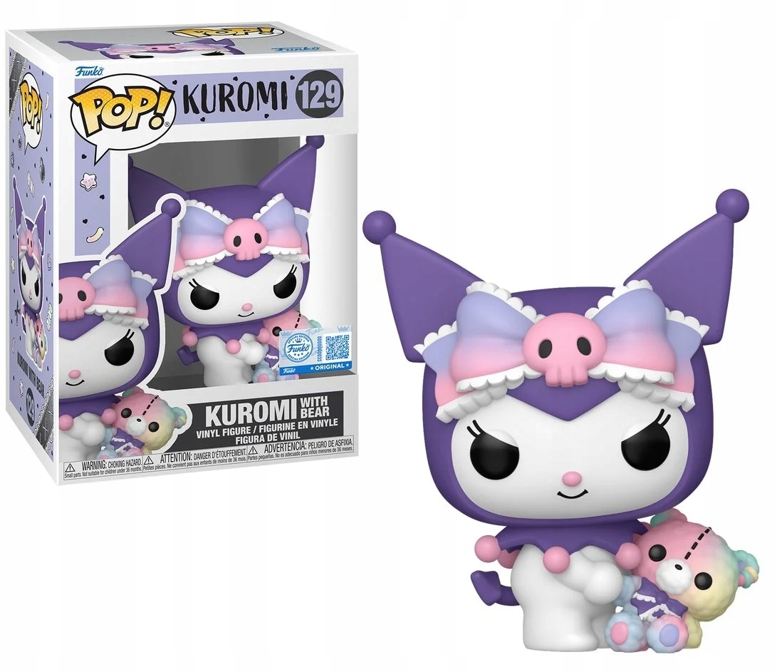 Funko POP!&Buddy Animation: Sanrio Kuromi w/ Bear #129