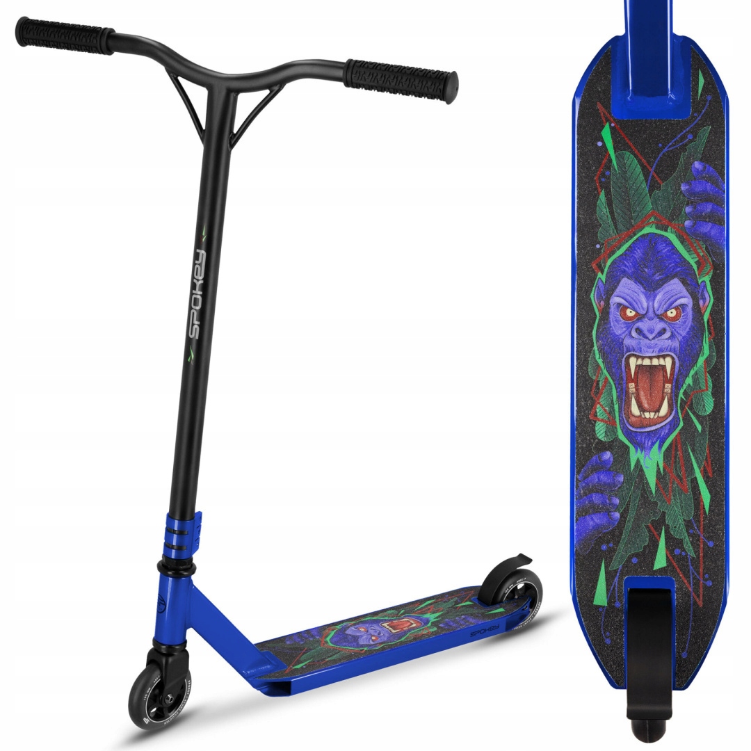 Spokey Hulajnoga Wyczynowa Ape ABEC9 Chrome 100MM