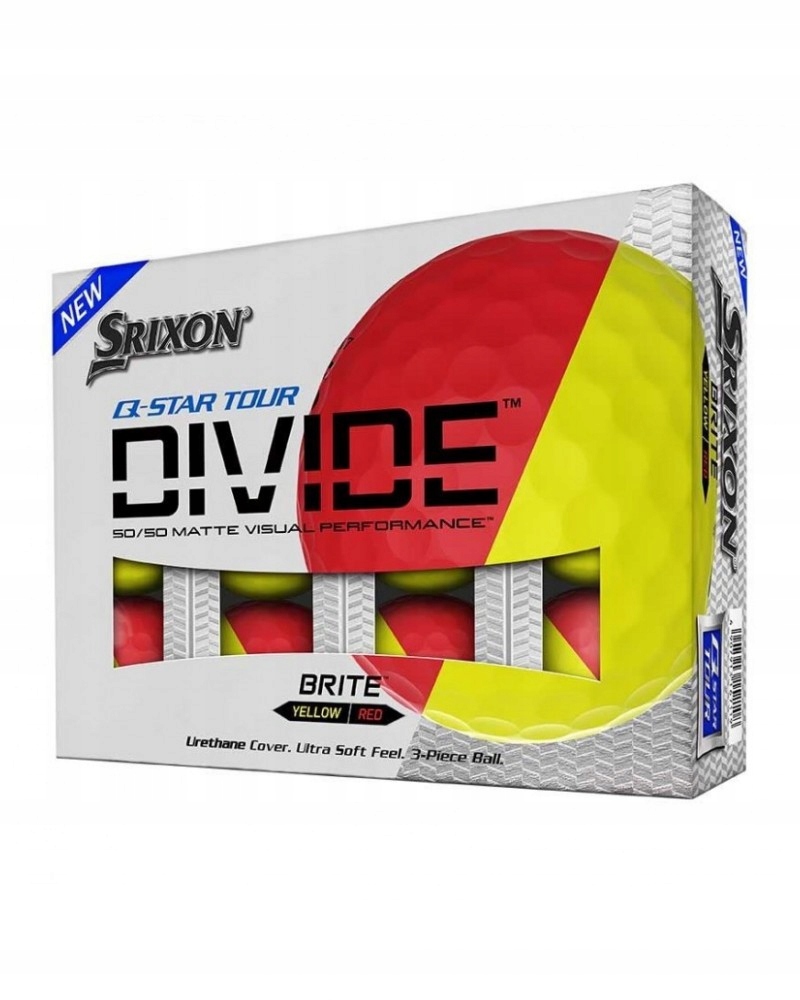 SRIXON Q STAR T3 DIVIDE YELLOW/RED