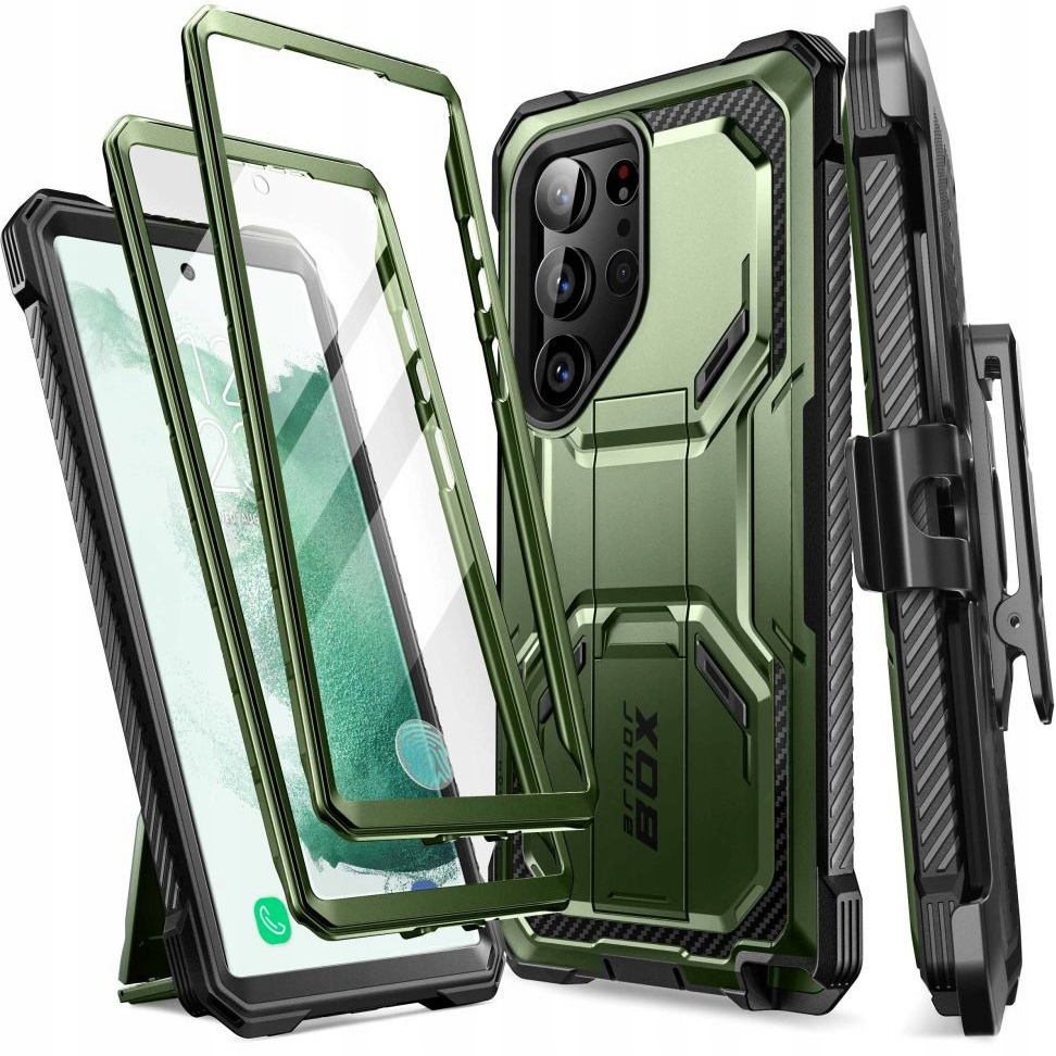 

Etui pancerne do Galaxy S23 Ultra Supcase Armorbox
