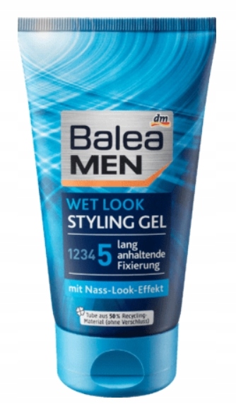 

Balea Men, Żel do stylizacji włosów Wet look 150ml