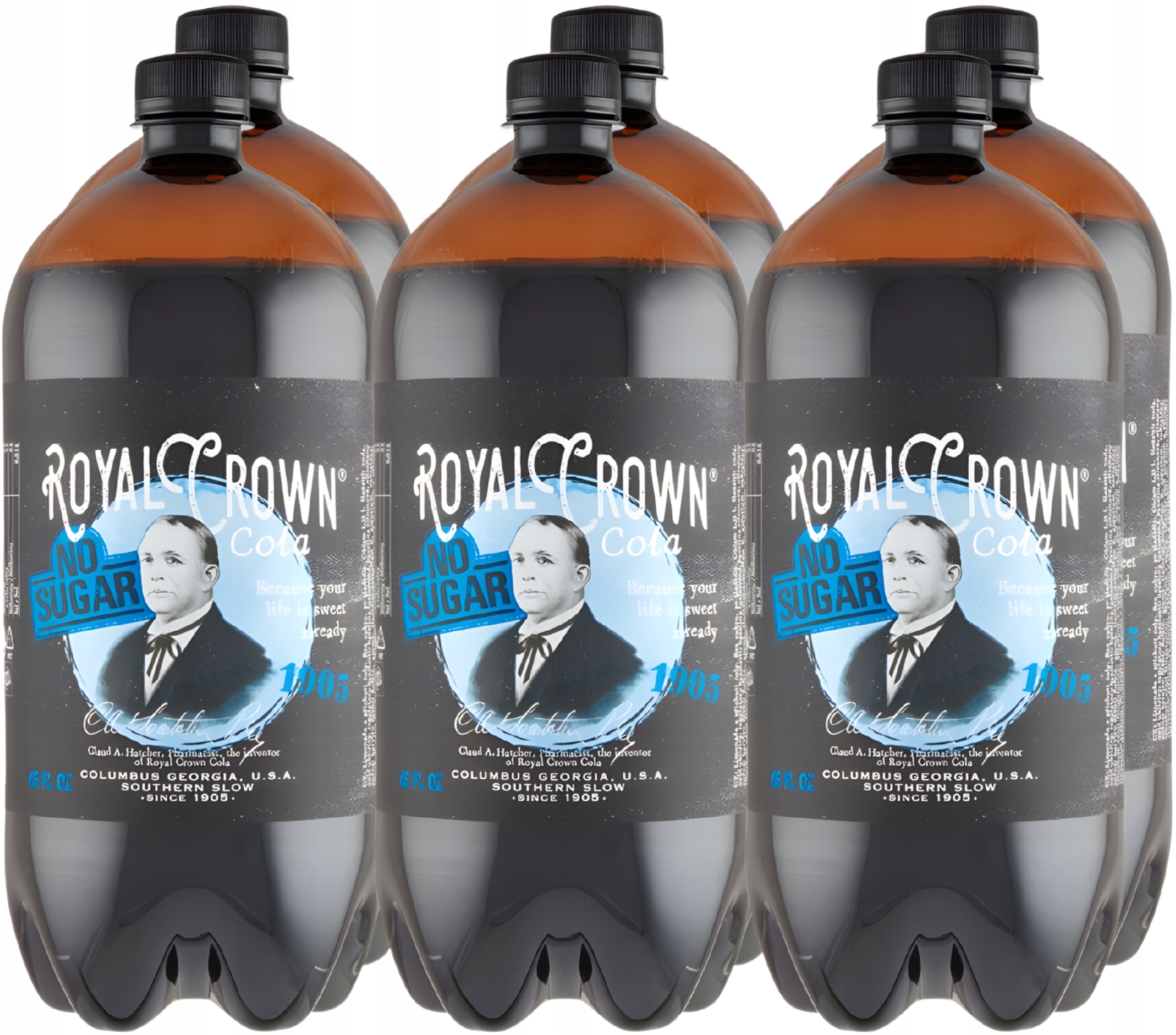 Royal Crown cola bez cukru 6×1,33l