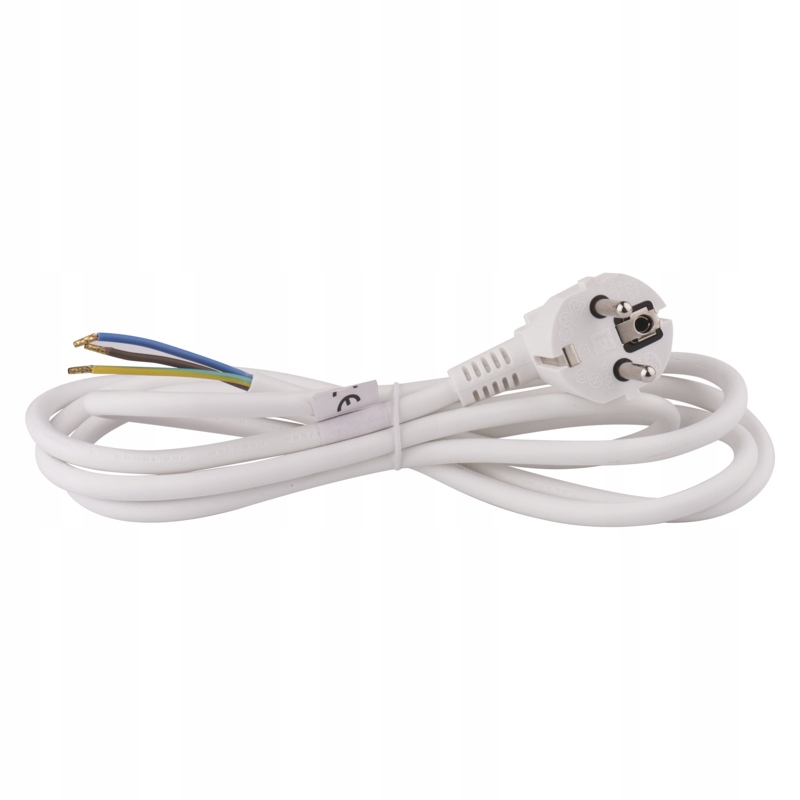 

Przewód przyłączeniowy Pvc 3x1,0mm 2m biały S14312