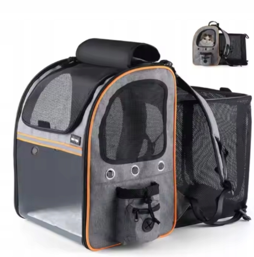 Transporter Torba Plecak Rozkładany Dla Psa Kota Kojec Składany Wentylowany