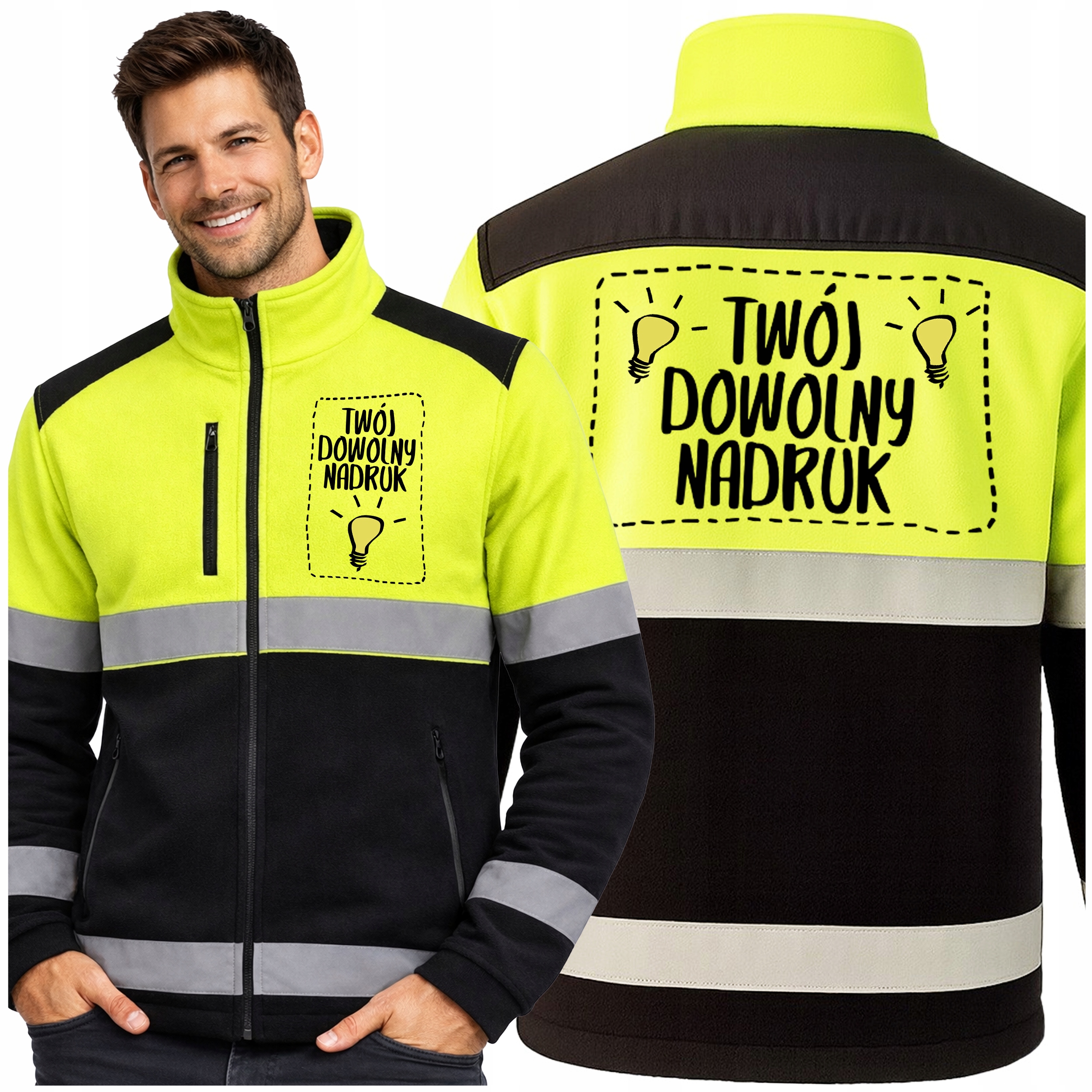 Polar Roboczy Logo Zdjęcie Kreator Męski Twój Nadruk