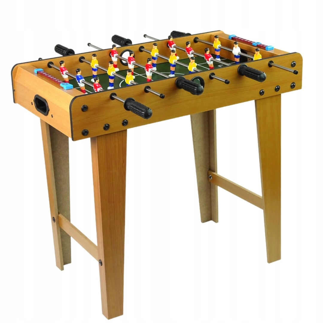 PIŁKARZYKI DUŻY ZESTAW STÓŁ DREWNIANY DO GRY PIŁKA NOŻNA GRA ZRĘCZNOŚCIOWA Marka inna