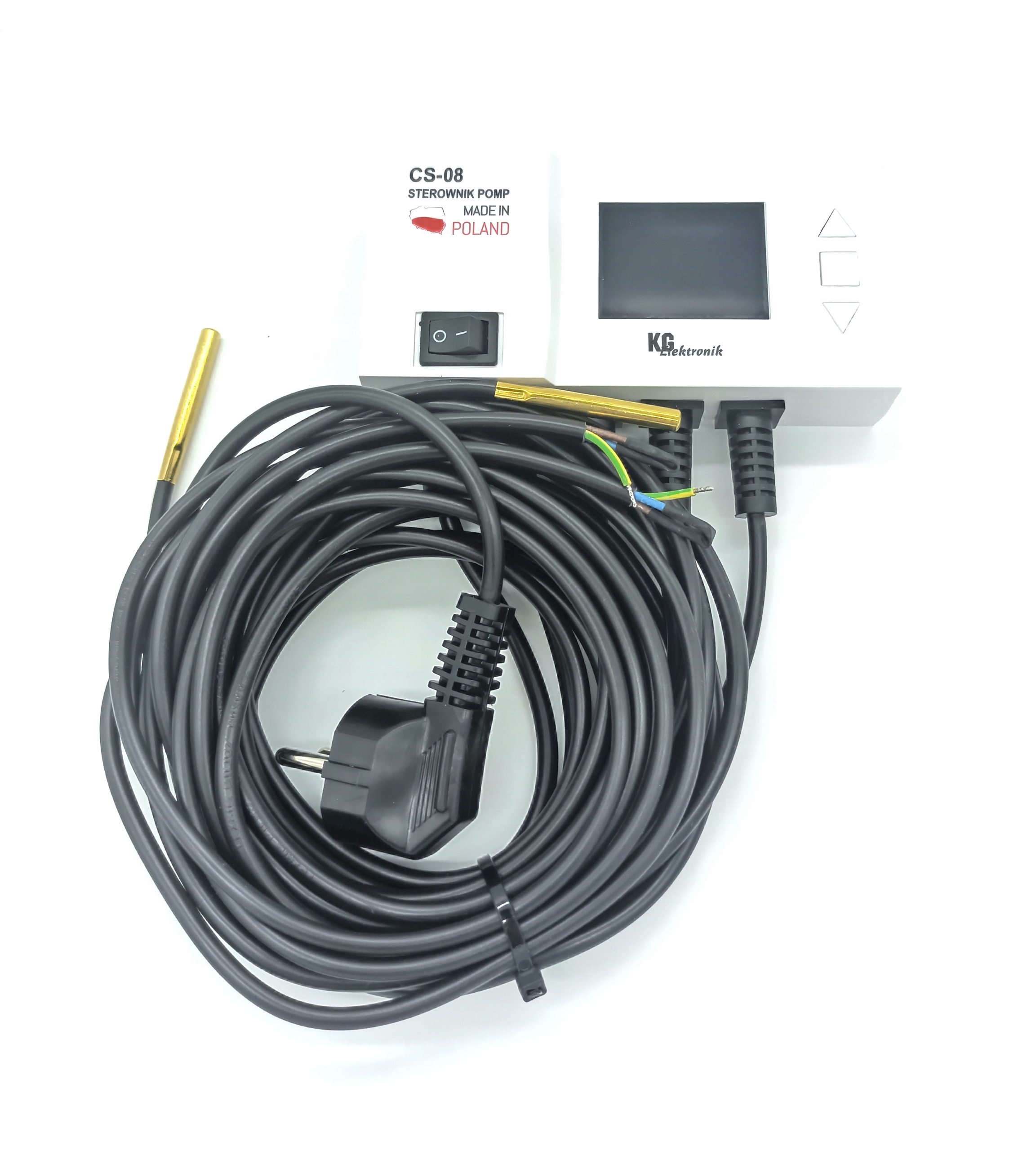 STEROWNIK NA 2 POMPY cs08 - ALARM DŹWIĘKOWY NOWY