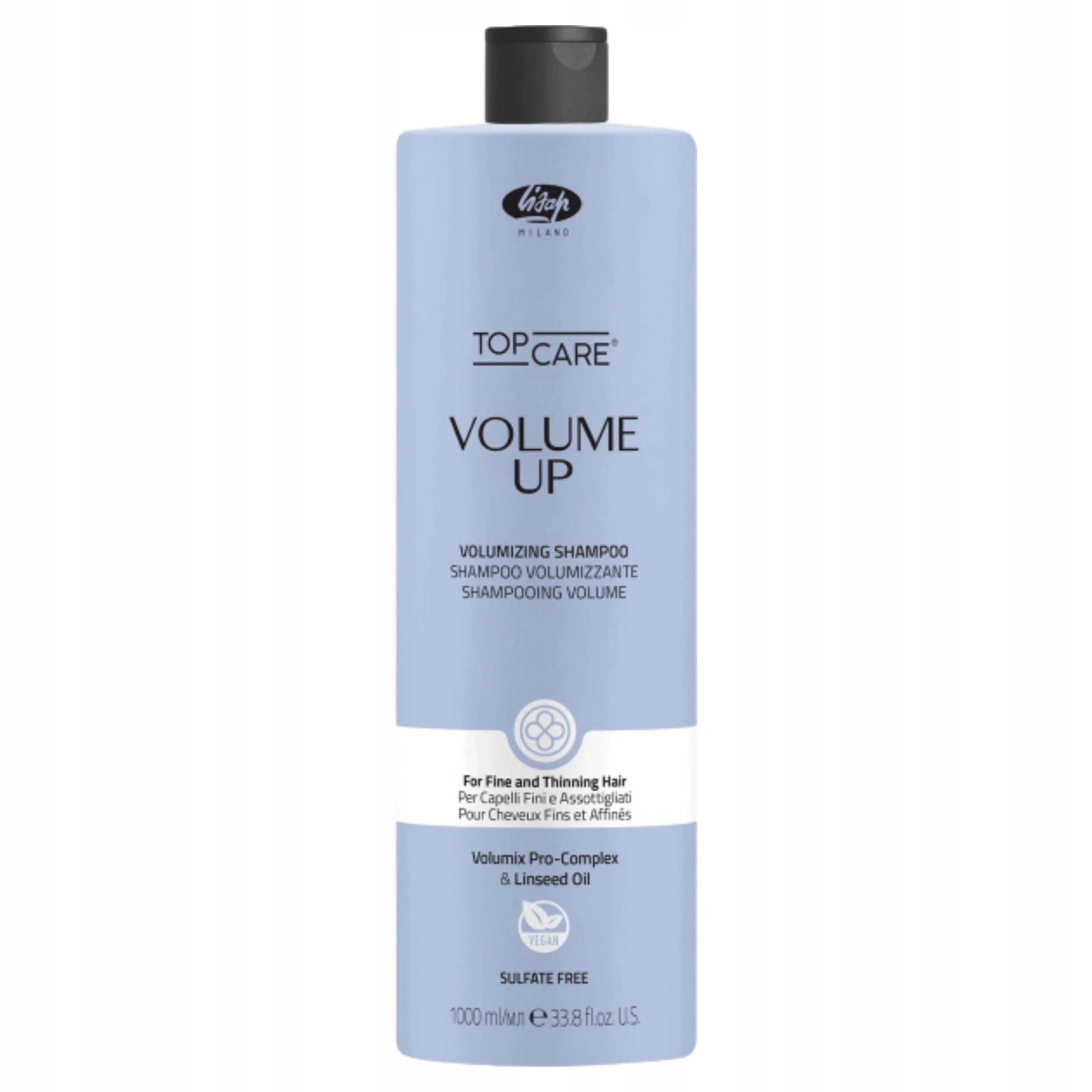 Lisap Volumizing Shampoo – Šampon dodávající objem vlasům 1000 ml