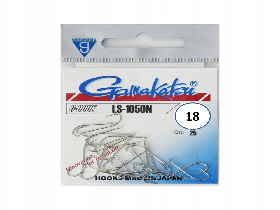 Haczyki Gamakatsu LS-1050N nr 18