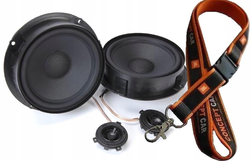 Dedykowany Zestaw Głośnikowy Volkswagen Focal Is Vw 155 Woofery +tweetery