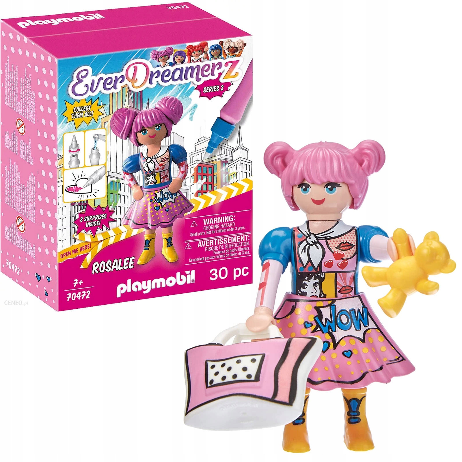PLAYMOBIL 70472 EVERDREAMERZ ROSALEE COMIC WORLD FIGURKA DLA DZIECI 7+ LAT