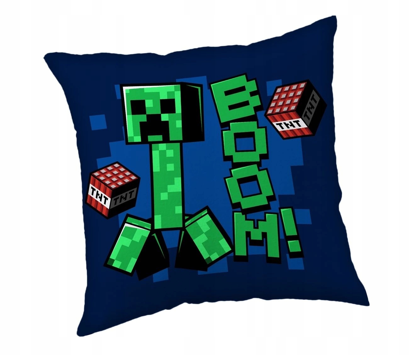 

Poduszka Minecraft 40x40 Creeper Tnt Dwustronna
