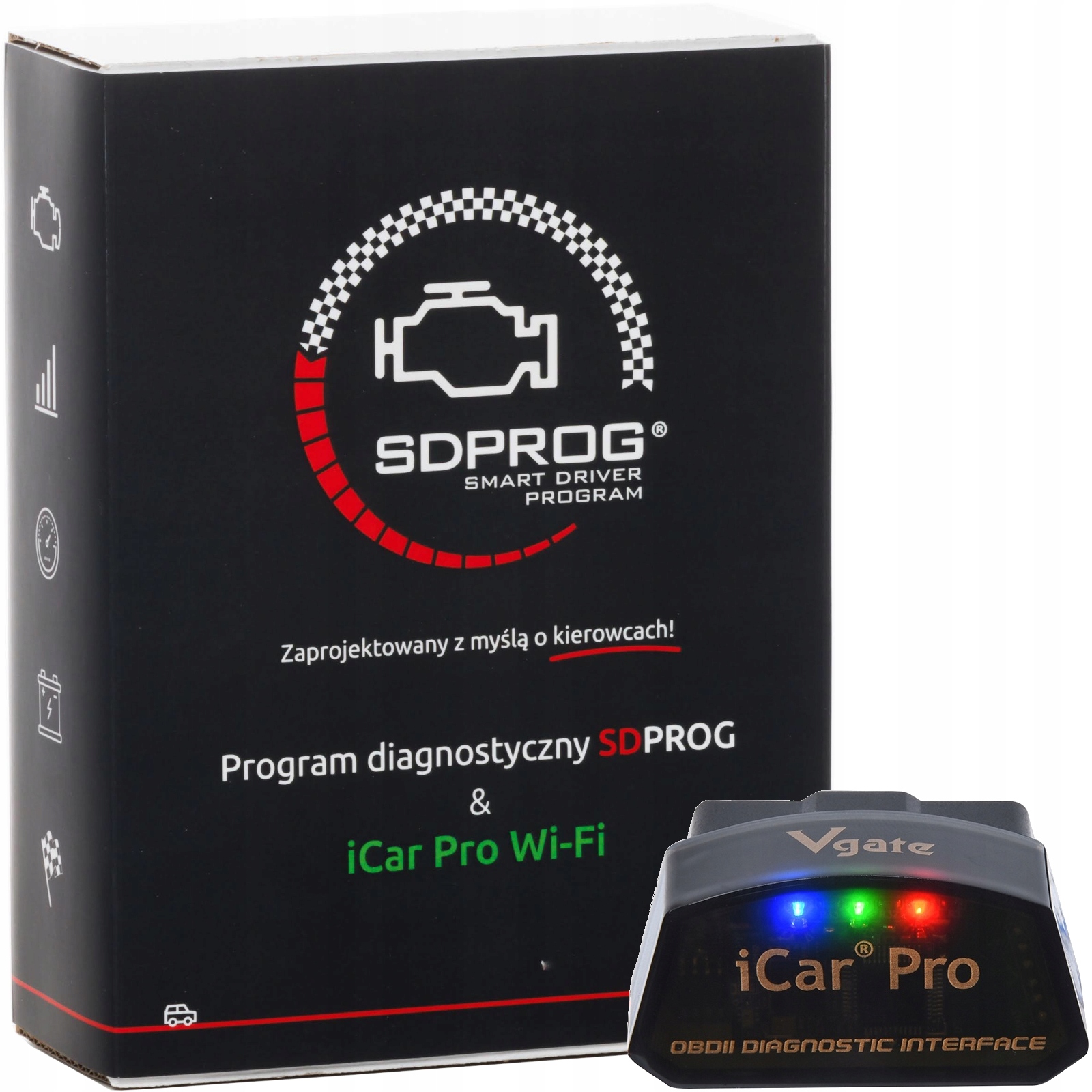 

Interfejs diagnostyczny iCar Pro WiFi Sdprog OBD2