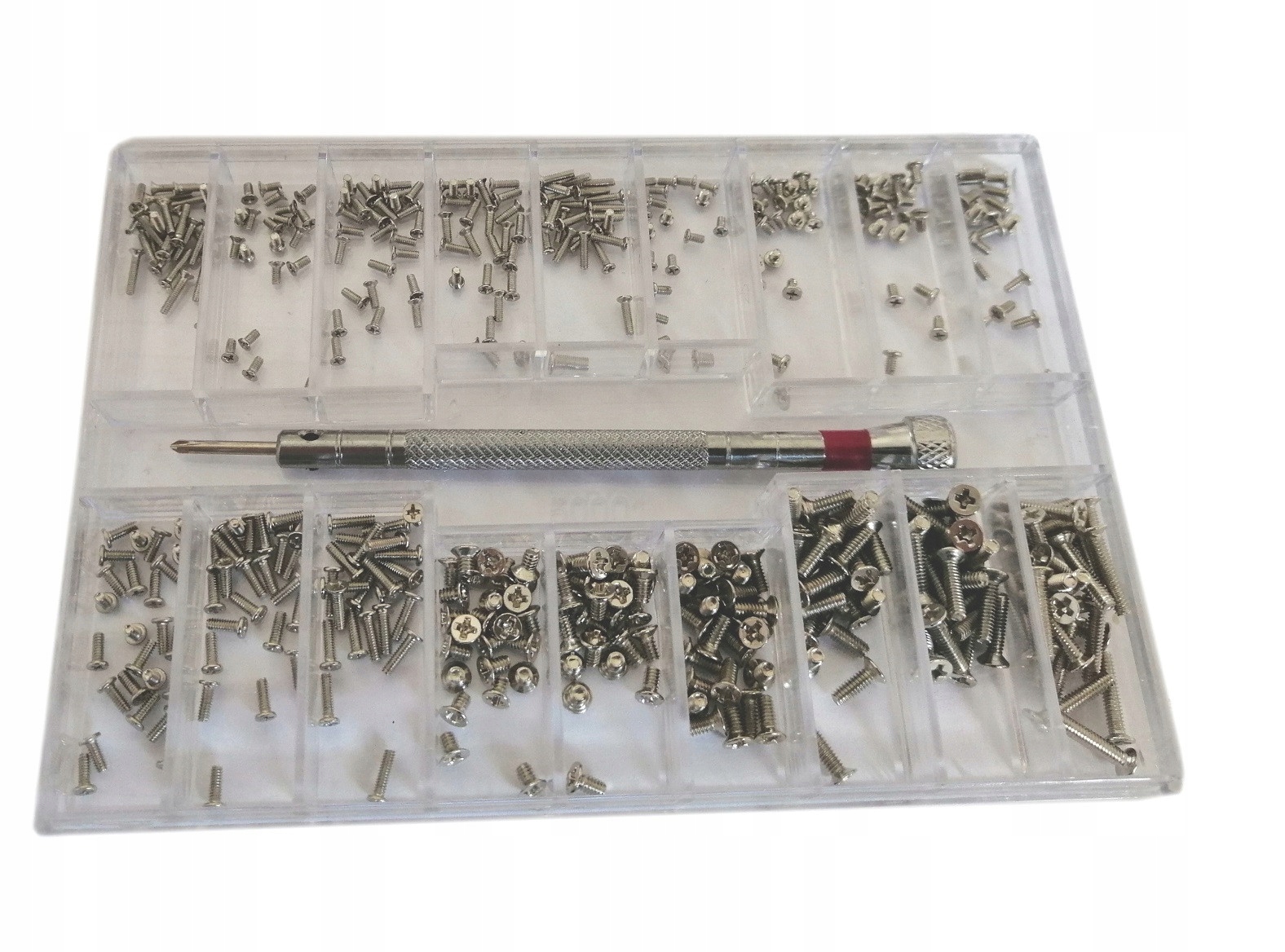 Zestaw śrubek stożkowych M1.2 M1.4 M2 360szt