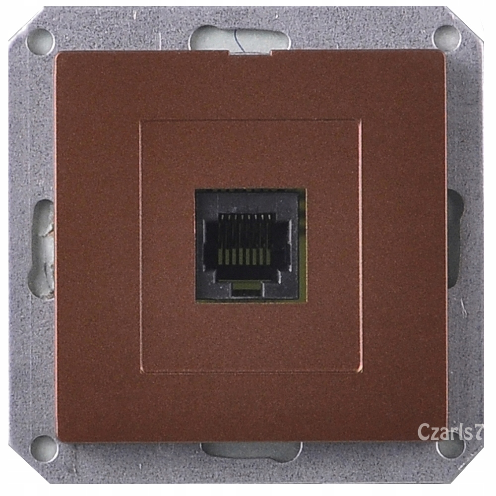 

Gniazdo Internet. RJ45 KAT.6 Premium Miedź Moduł