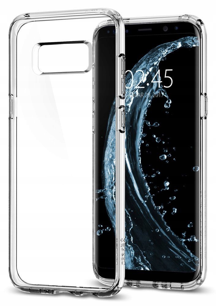 

Spigen Ultra Hybrid Samsung S8 bezbarwny bezbarwny