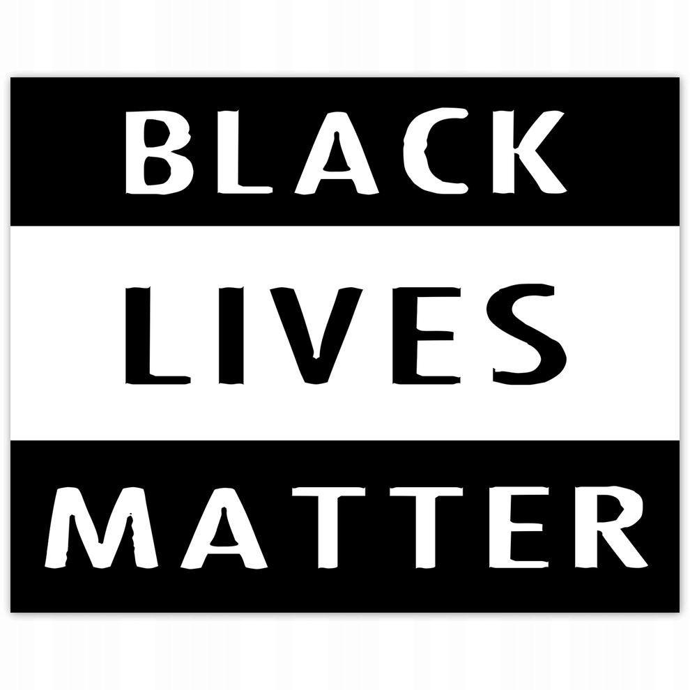 

Plakat 50x40 Black Lives Matter Blm