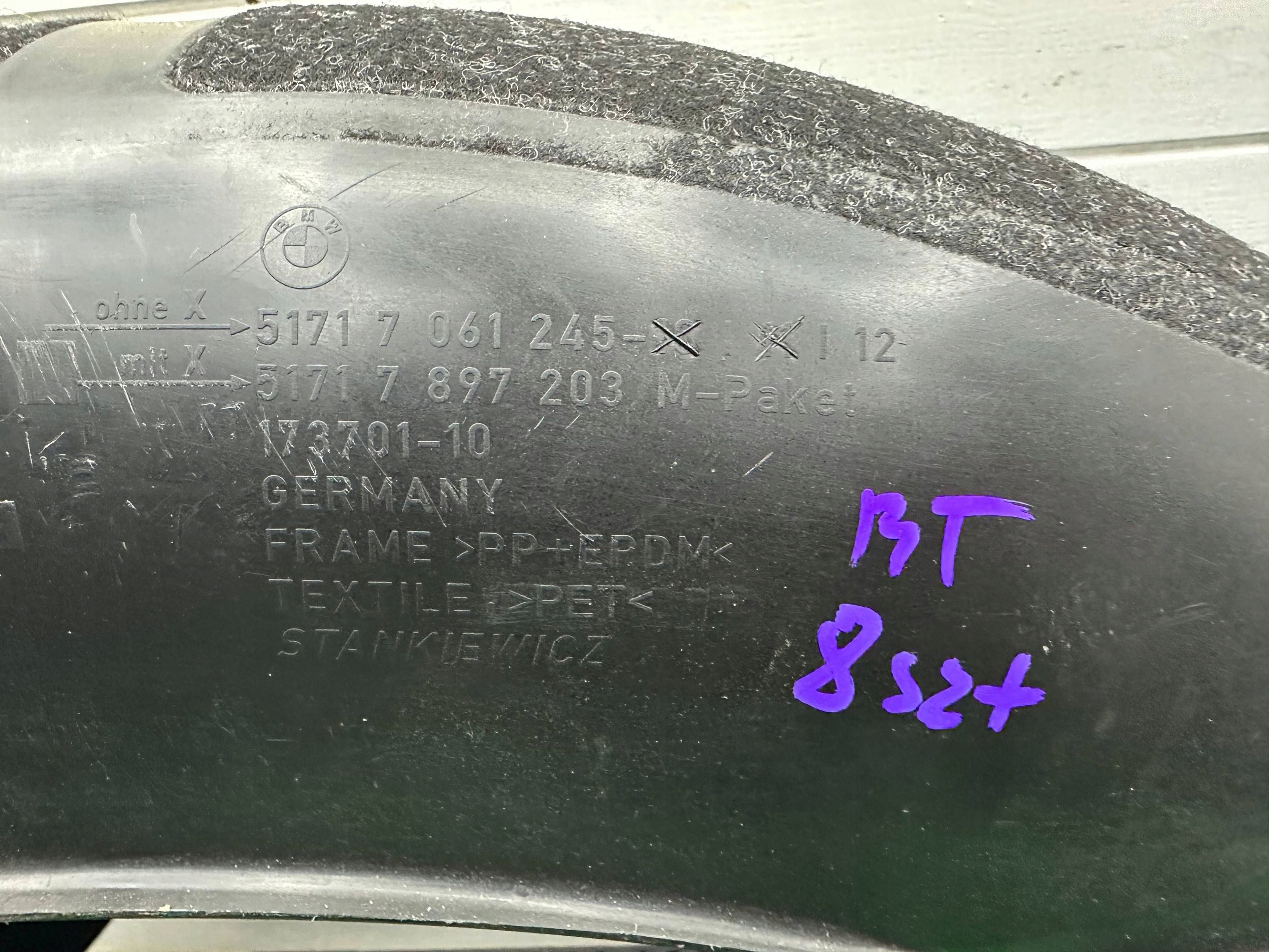 Radschale hinten BMW 5 E60 E61 7897203