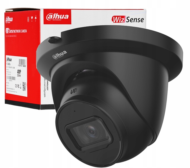 Ip kamera Dahua 4MPX IPC-HDW2441TM-S-0280B Black Analytika WizSense