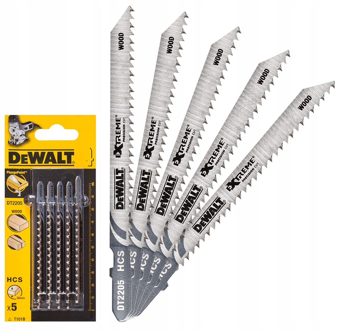 

DeWALT Brzeszczot do wyrzynarki DT2205 T101B 5szt
