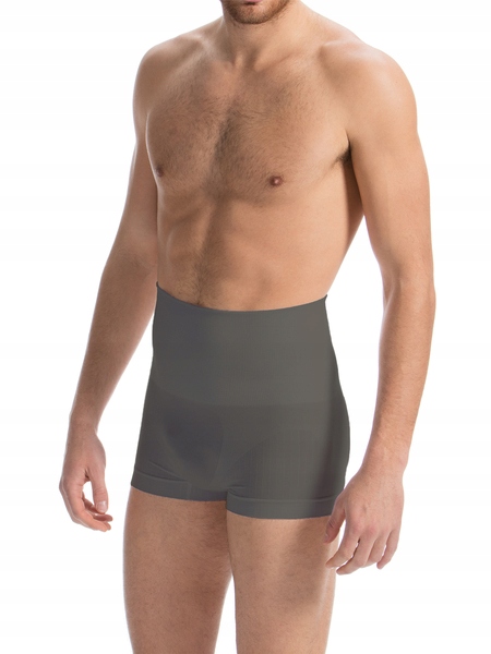 F402 Boxerki Man Shape Cotton -grey L