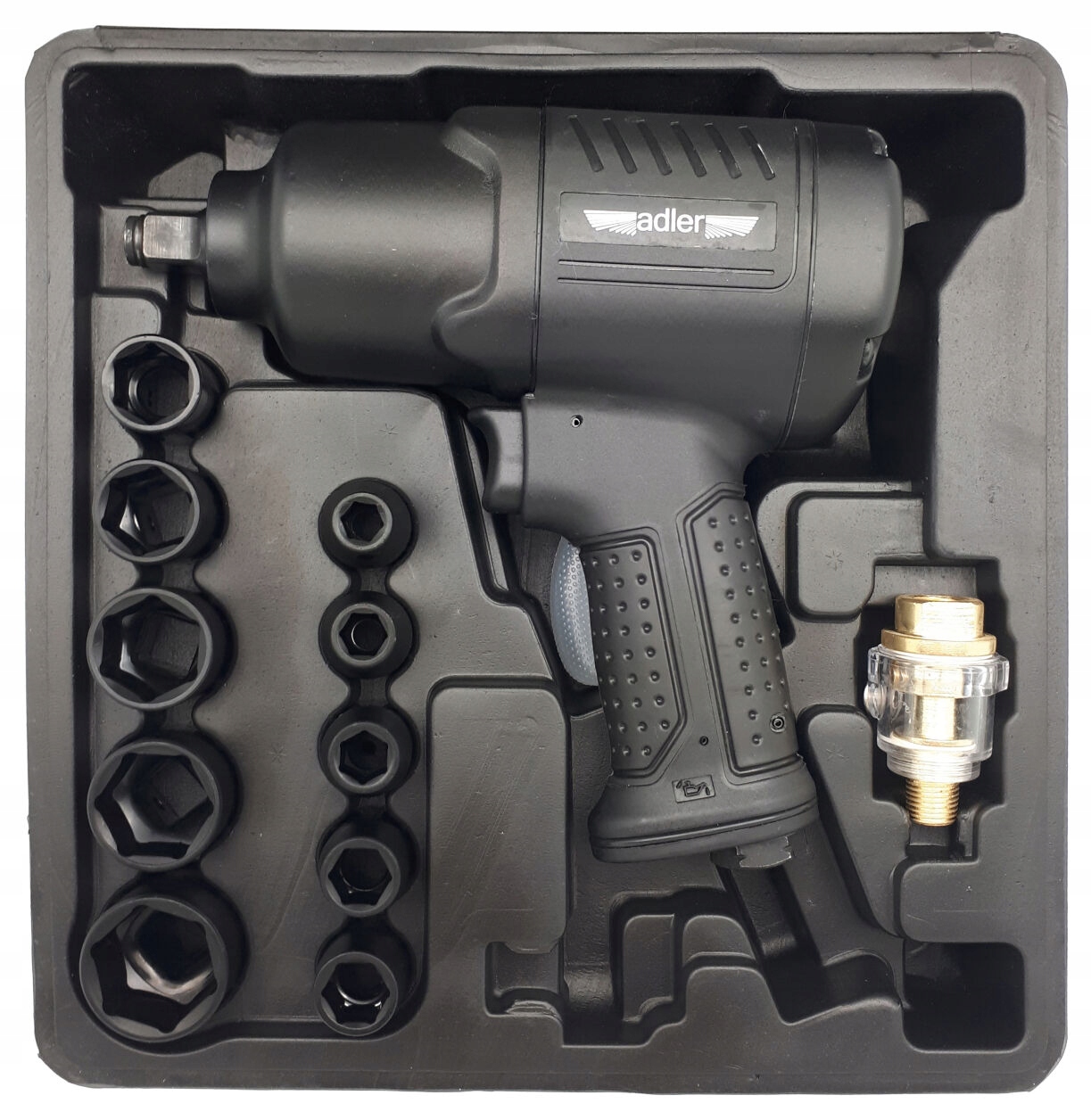 ADLER ZESTAW KLUCZ UDAROWY 1/2"