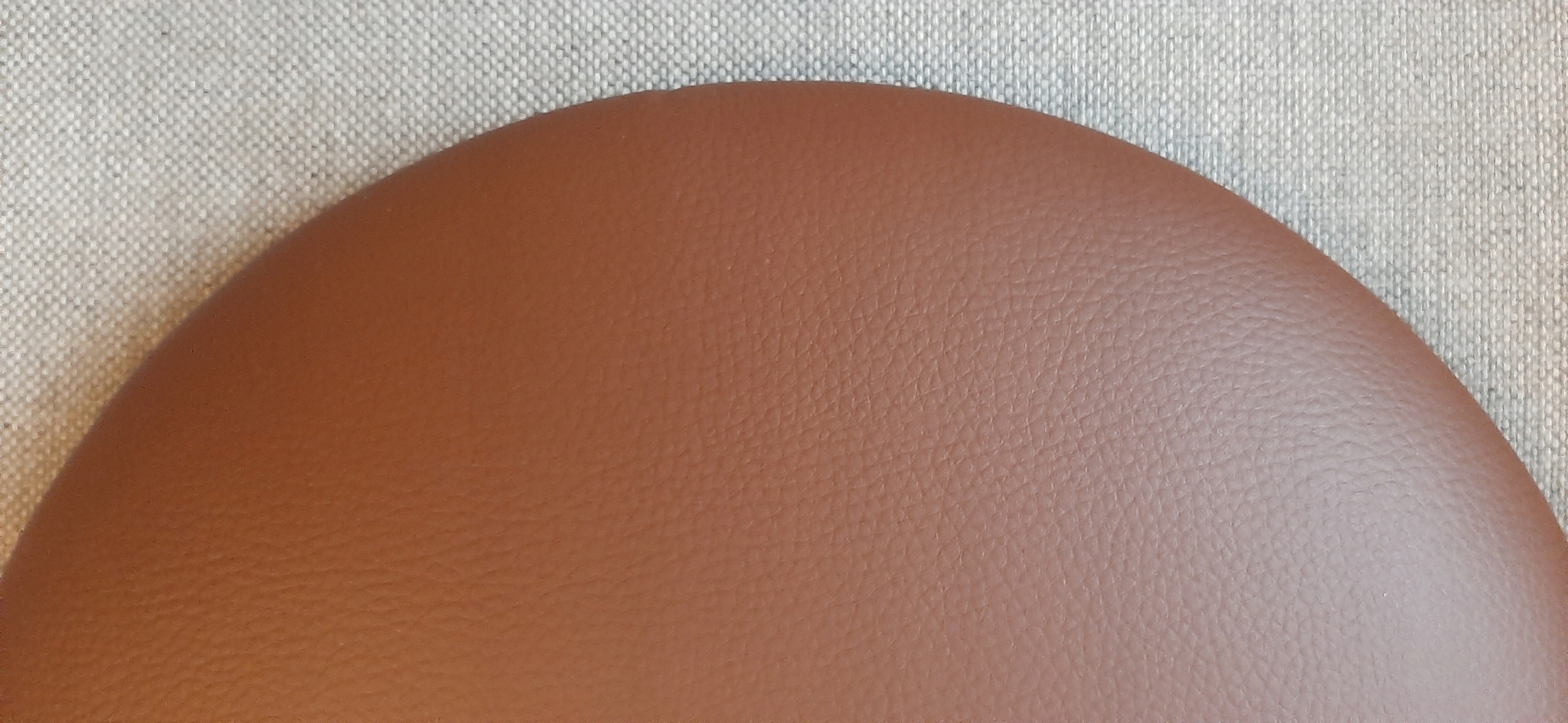 Taboret chromowy Jopek brązowy Skaj. Do kuchni. Marka Kamix