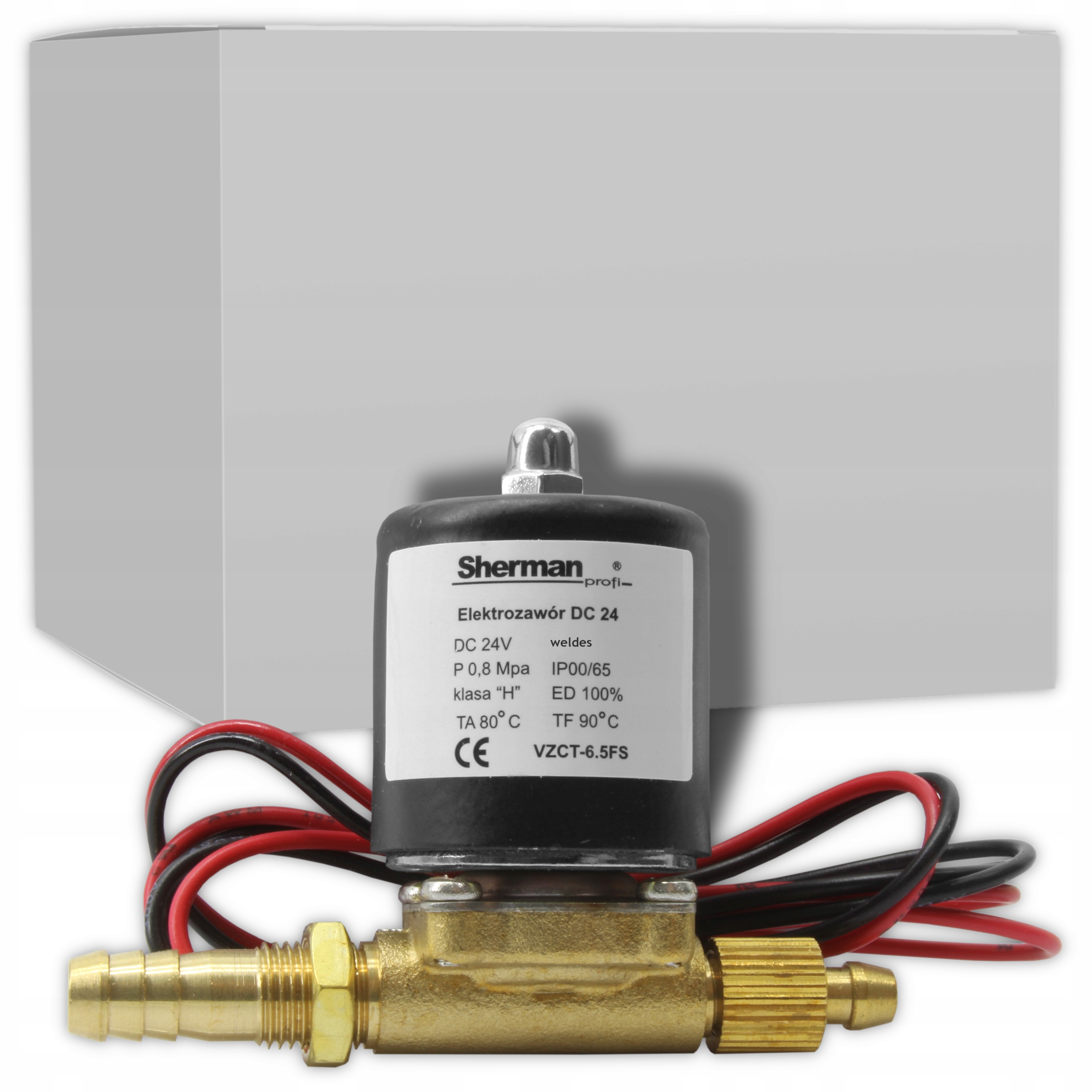 

Elektrozawór Vzct Sherman 6.5FS 24V DC