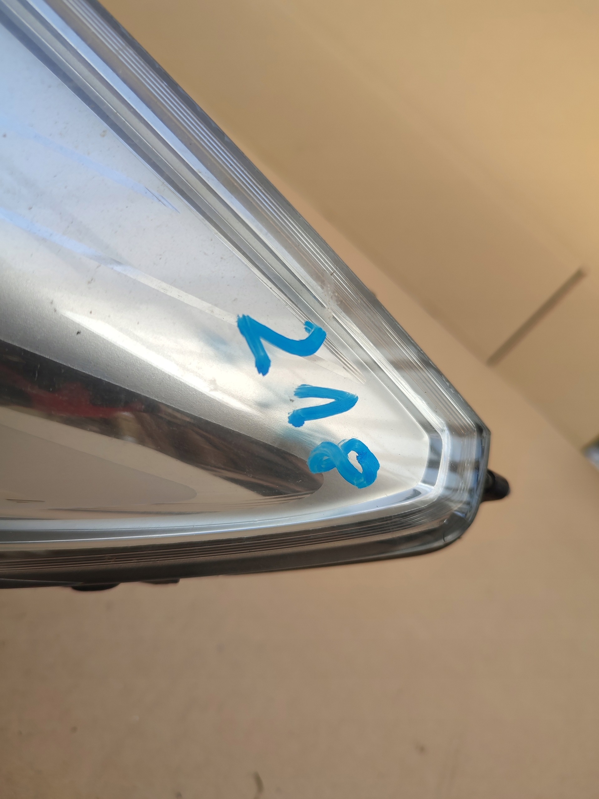 REFLEKTOR light left front left front OPEL MERIVA B ANGIELSKA 13253631