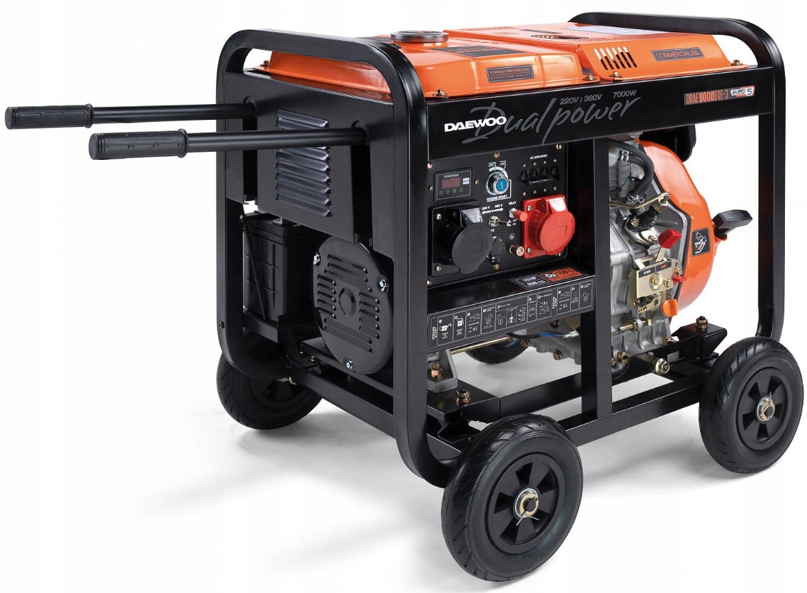 

Daewoo Agregat Prądotwórczy Diesel 6KW 230V 9000XE