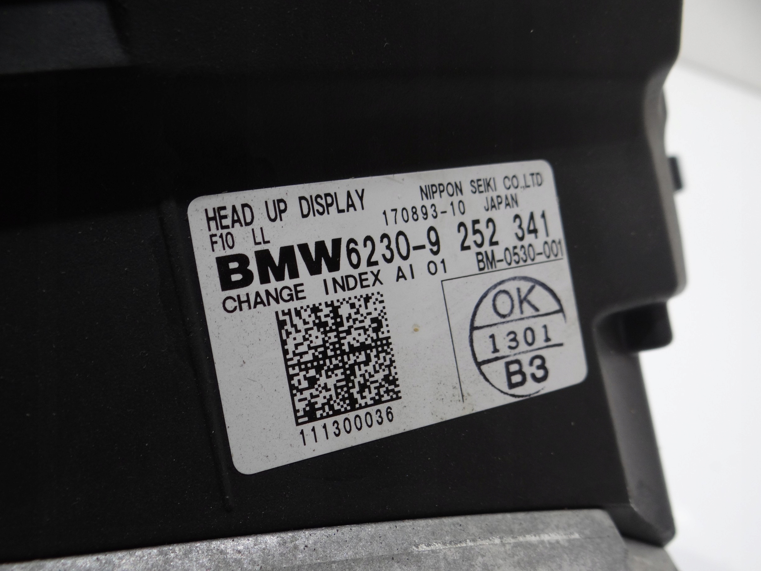 display HEAD UP BMW F10 F11 EU 9252341