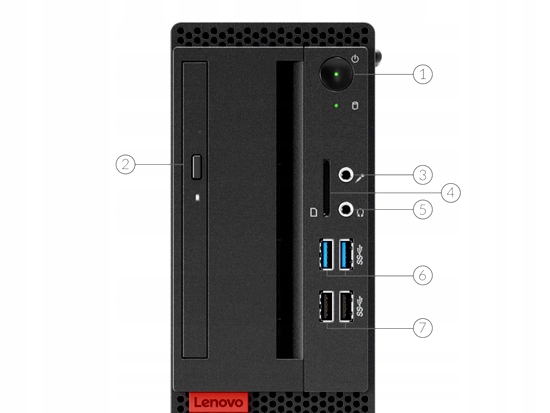 PC komputer Lenovo M75s-1 SFF Ryzen 3 4GB 480SSD DisplayPort RS232 Win 10 Producent karty graficznej Radeon