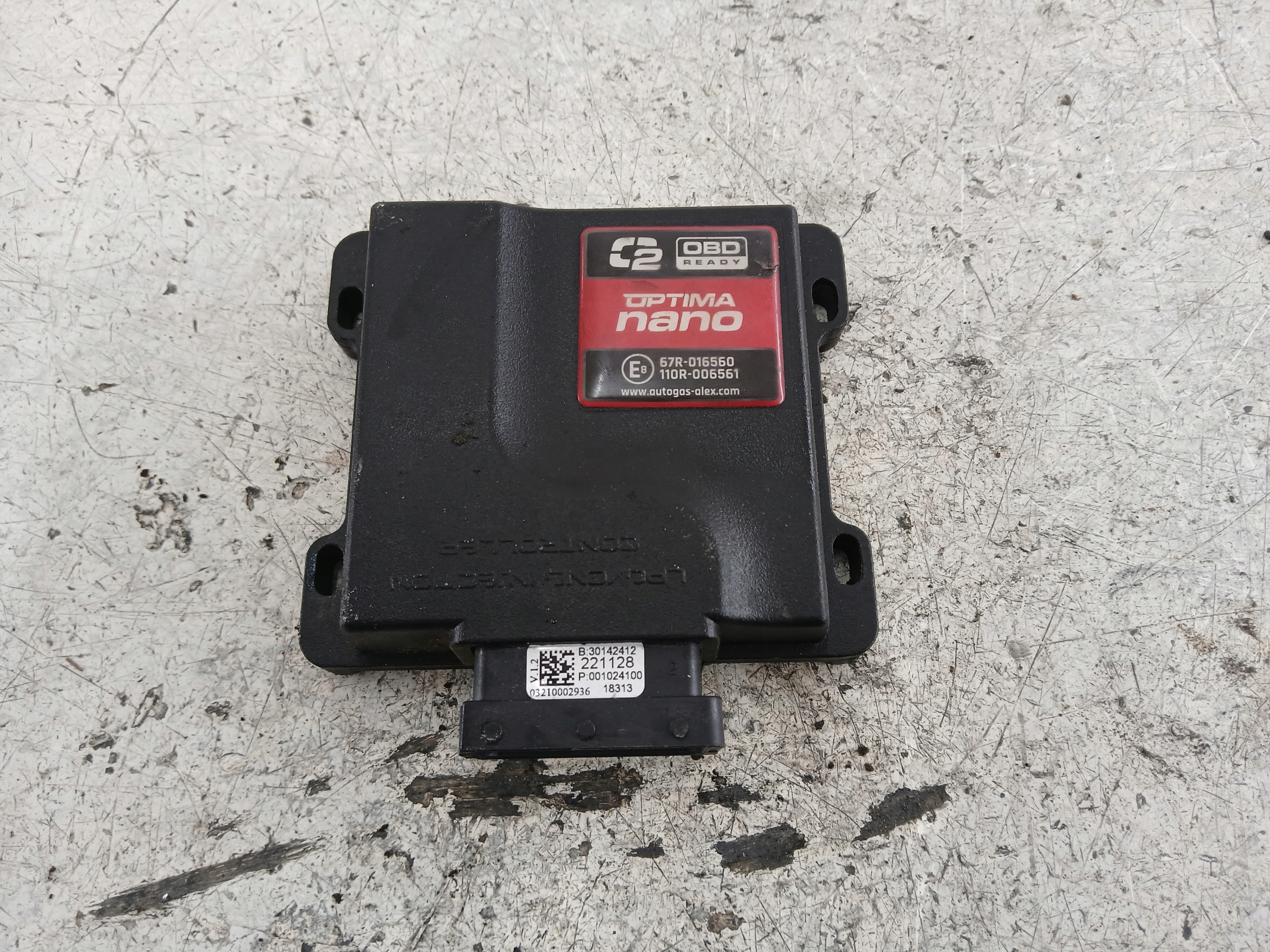 OPTIMA PROTEC control unit gas LPG 67R-016560