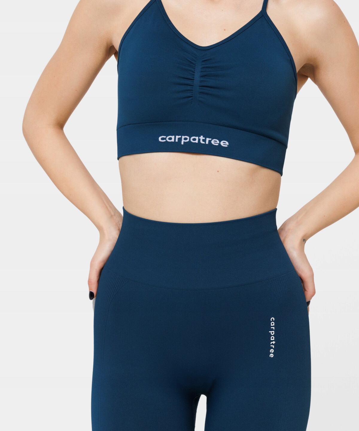 Stanik sportowy Fitness Allure Carpatree S niebieski Blue Biustonosz Bra