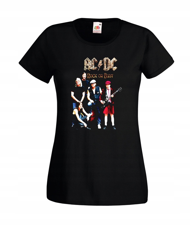 

M Koszulka Damska Ac/dc Rock Or Bust Angus Wzory