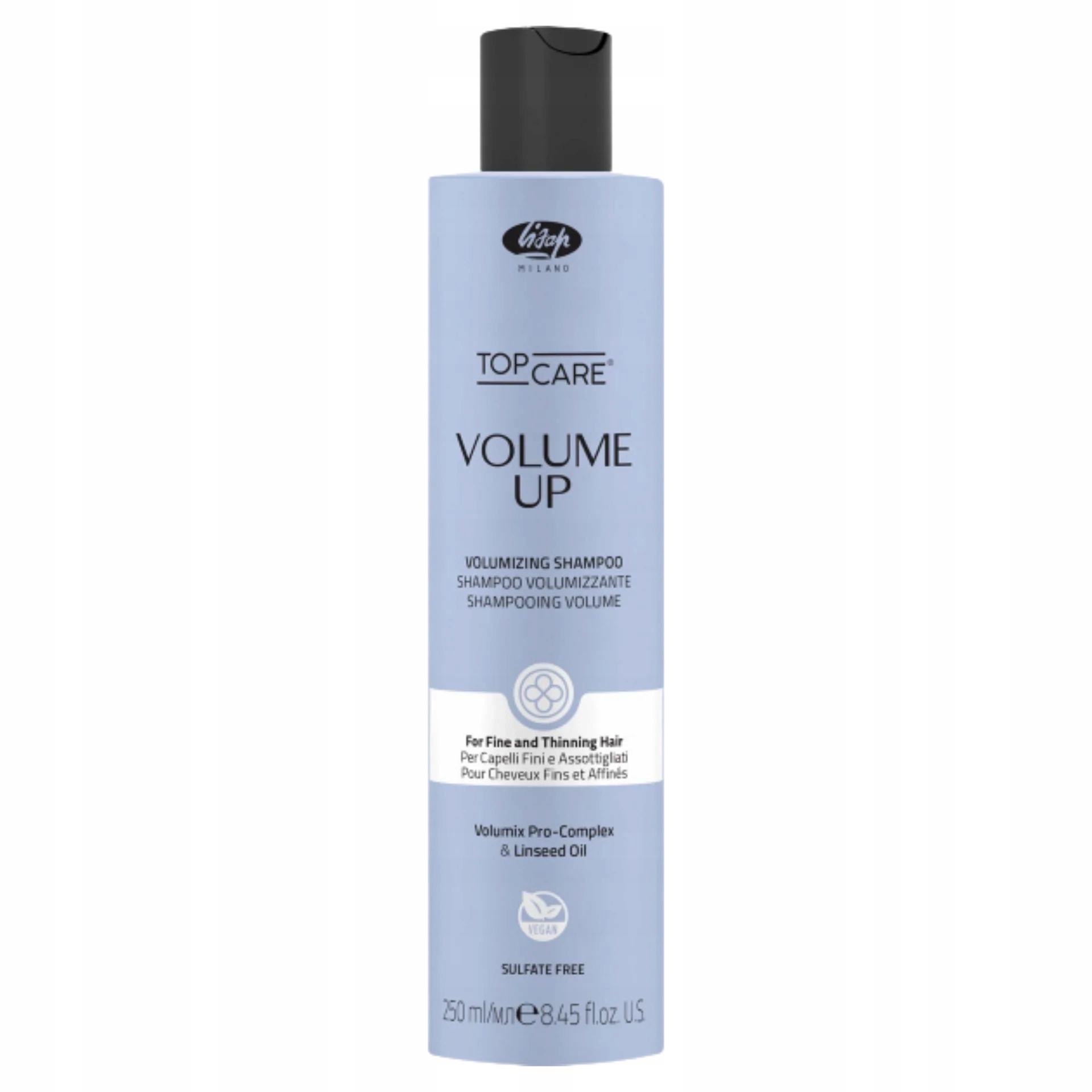 Lisap Volumizing Shampoo Šampon dodávající objem vlasům 250 ml