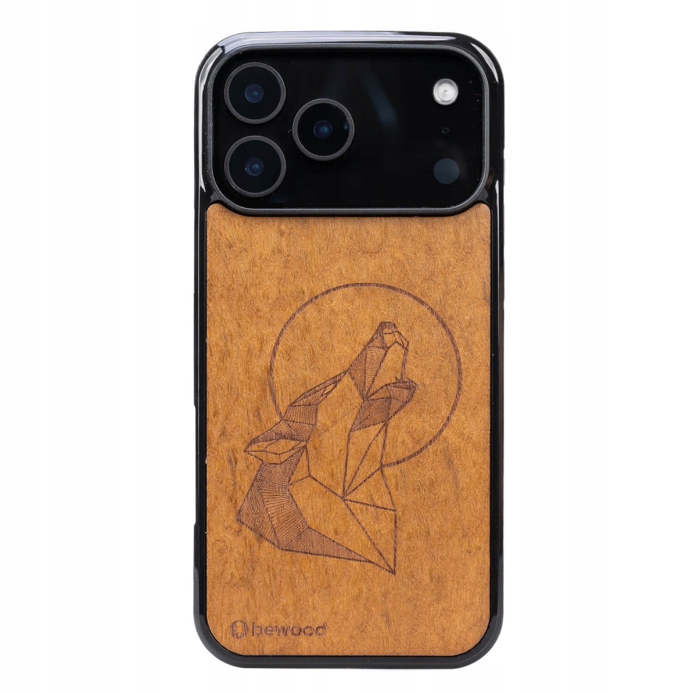 Dřevěný Pouzdro Bewood pro iPhone 17 Pro Max Wilk Imbuia