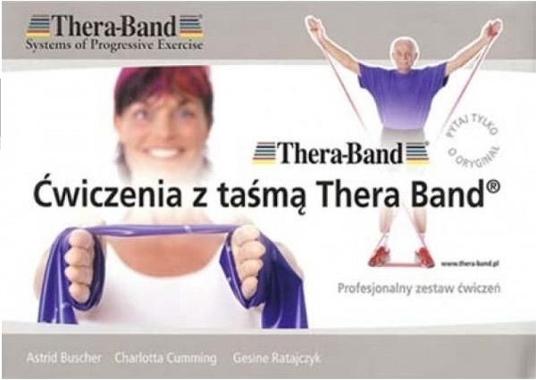 

Książeczka przykłady Ćwiczenia z taśmą Thera-Band