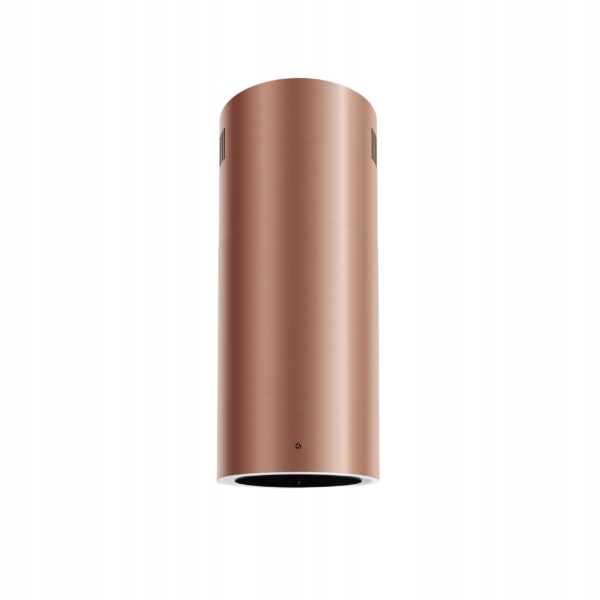 Ciarko Design Okap wyspowy Tubus W Rose Gold Steel CDW3801RS
