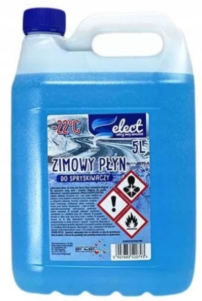 

Zimowy Płyn Do Spryskiwaczy Select -22 5L