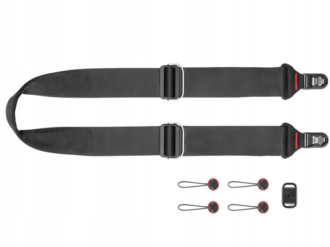 Pasek Peak Design Slide na szyję ramię do aparatu Black v3 Czarny