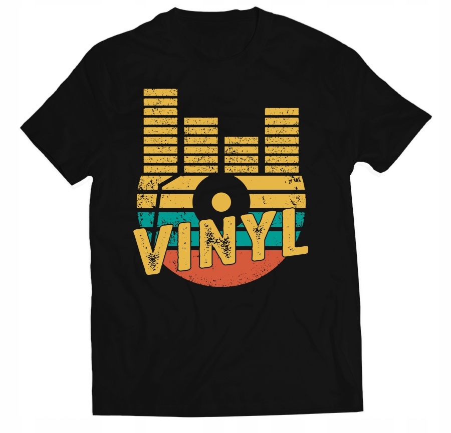 

Koszulka Dla Kolekcjonera Płyt Vinyl Muzyka 5XL