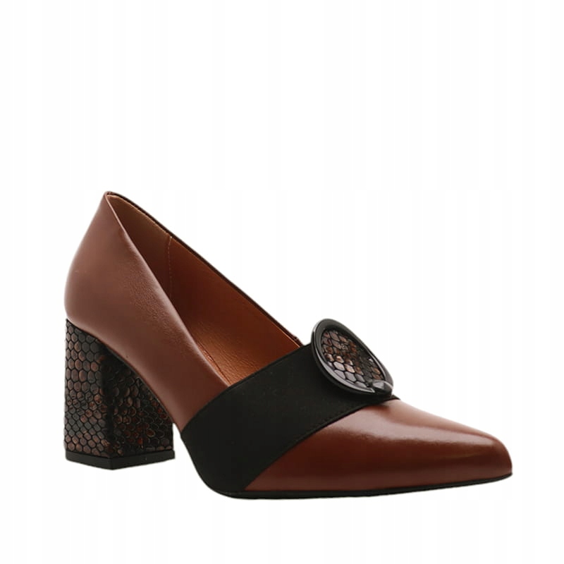 Dámské hnědé lodičky Kordel 2291 Elegantní Vel. 38