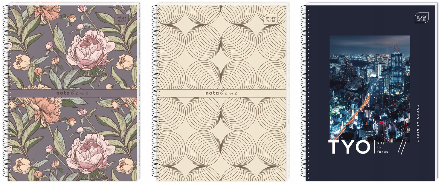 Kołozeszyt A4 120 kartek kołonotatnik Interdruk