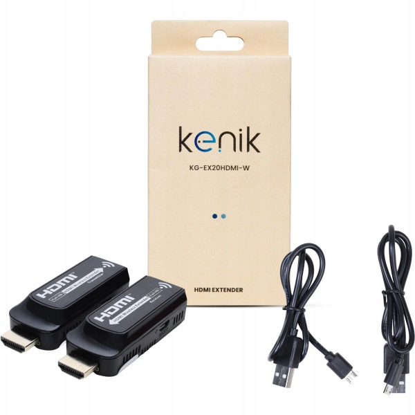 Bezdrátový Hdmi extender Kenik KG-EX20HDMI-W