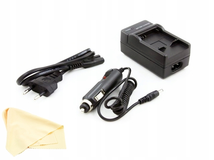 

Ładowarka 2w1 do kamer Sanyo typ DB-L40AU VAR-L40U