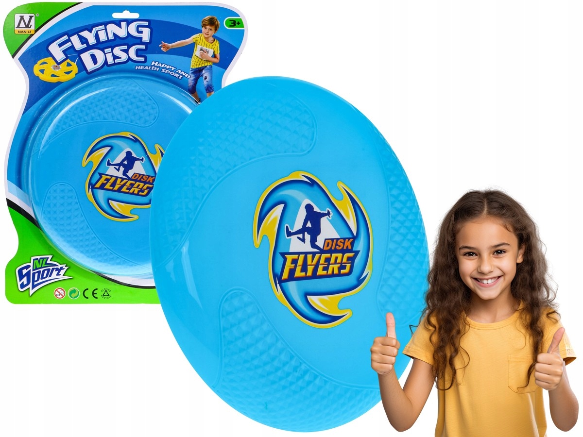 rodzinna zabawka sportowa DYSK DO RZUCANIA latający talerz KRĄŻEK