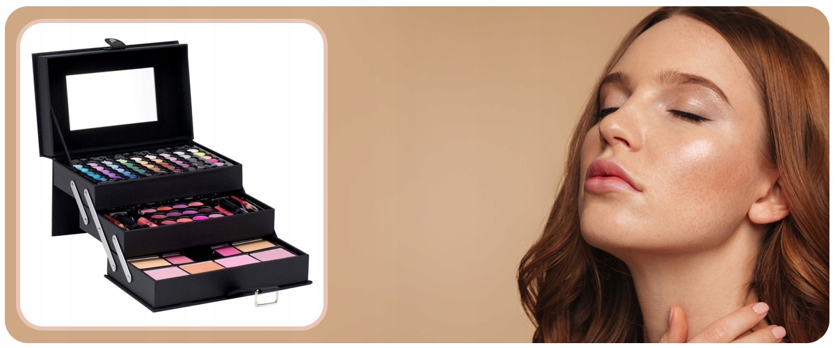 Zestaw Kosmetyków Do Makijażu Elegancki Kuferek Prezentowy Kod producenta 4038432011192